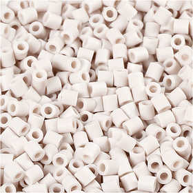 PhotoPearls, misura 5x5 mm, misura buco 2,5 mm, medium, grigio chiaro (10), 6000 pz/ 1 conf. [HOB-75510]