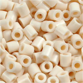 PhotoPearls, misura 5x5 mm, misura buco 2,5 mm, medium, beige chiaro (12), 6000 pz/ 1 conf. [HOB-75512]