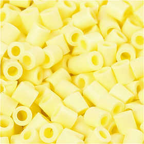 PhotoPearls, misura 5x5 mm, misura buco 2,5 mm, medium, giallo chiaro (21), 1100 pz/ 1 conf. [HOB-755210]