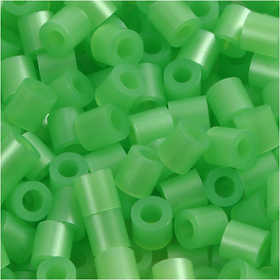 PhotoPearls, misura 5x5 mm, misura buco 2,5 mm, medium, verde madreperlato (22), 6000 pz/ 1 conf. [HOB-75522]