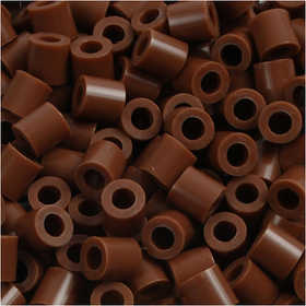 PhotoPearls, misura 5x5 mm, misura buco 2,5 mm, medium, cioccolato (27), 6000 pz/ 1 conf. [HOB-75527]