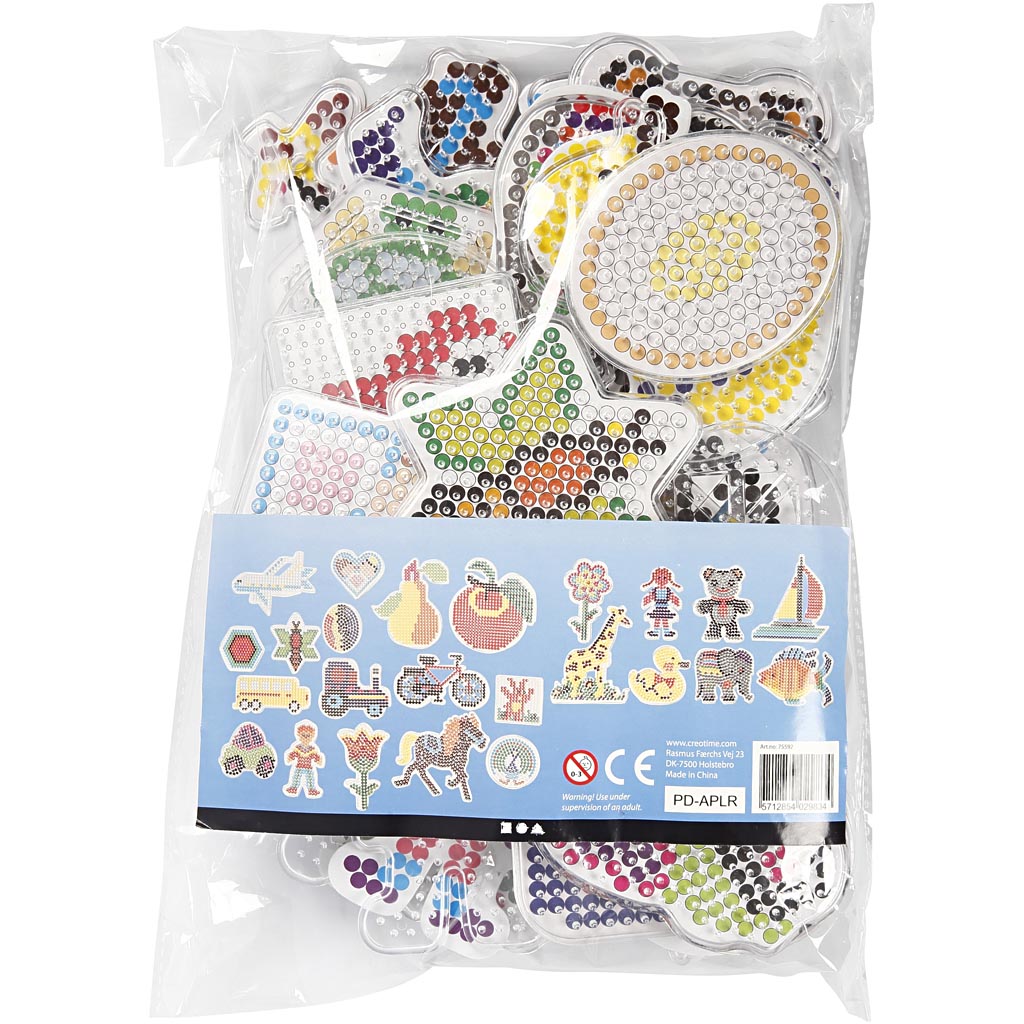 Pannello a pioli, misura 7x7,5-14x16 cm, medium, 24 pz/ 1 conf. [HOB-75592]