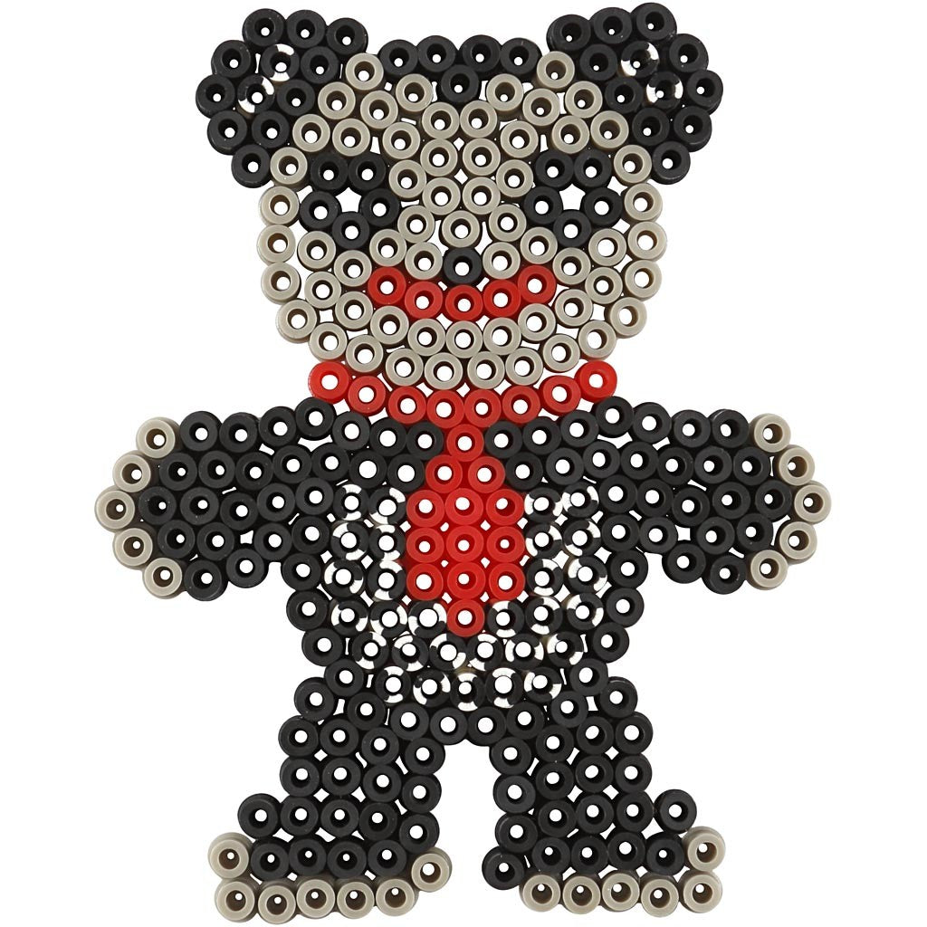 Pannello a pioli, papera, elefante, giraffa, orso, cavallo e pesce, misura 10x11-13x16,5 cm, medium, 6 pz/ 1 conf. [HOB-75594]