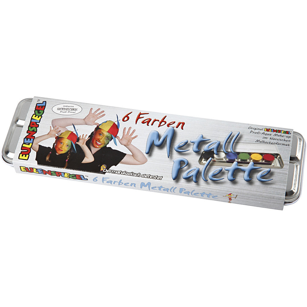 Pittura Facciale a Base d'acqua, colori asst., 6 color/ 1 set [HOB-76135]