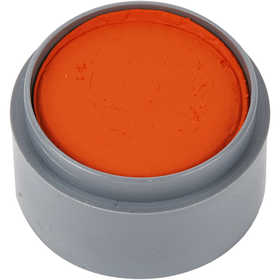 Pittura facciale a base d'acqua, arancio, 15 ml/ 1 vasch. [HOB-77026]