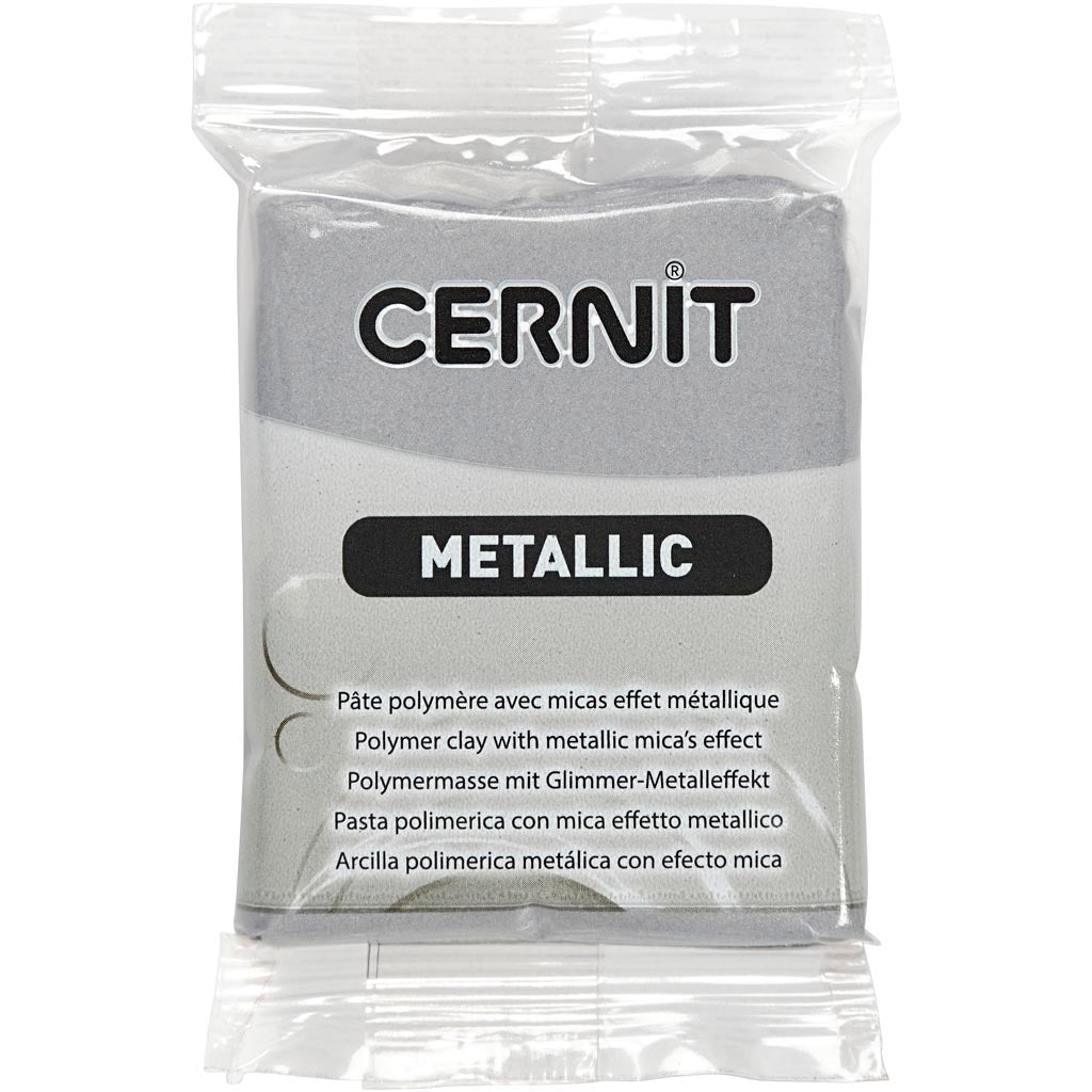 Cernit, silver (080), 56 g/ 1 pack [HOB78123]
