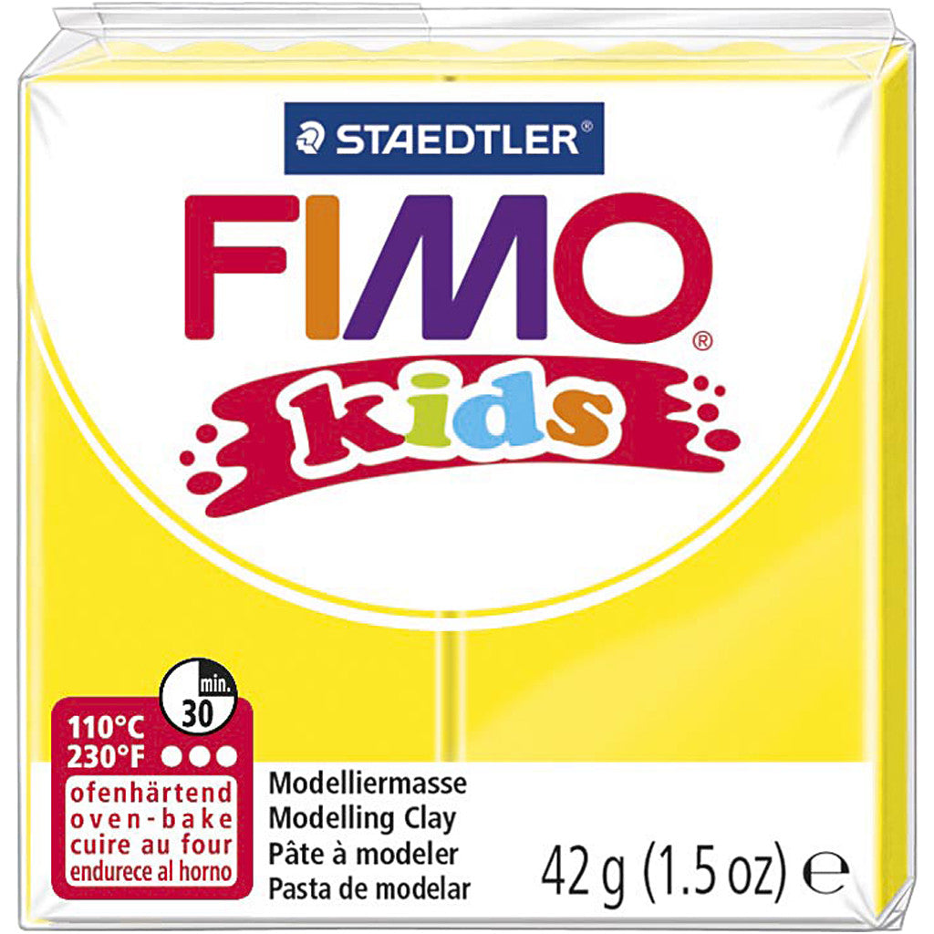 FIMO® per Bimbi, giallo, 42 g/ 1 conf. [HOB-78521]