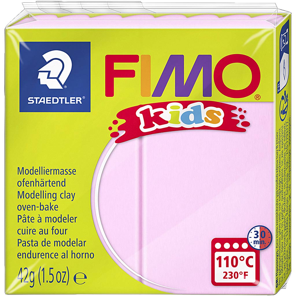FIMO® Kids Clay, rose, 42 g