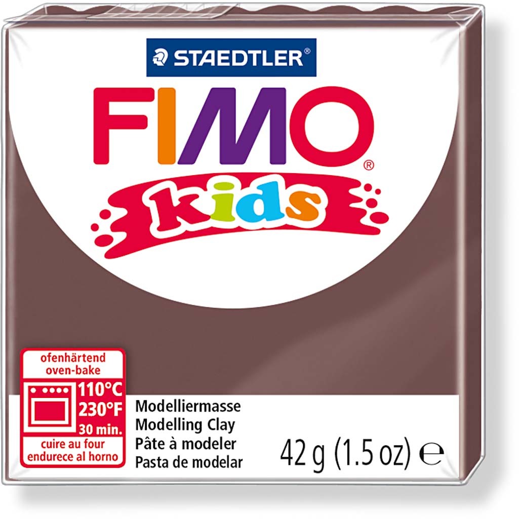 FIMO® per Bimbi, marrone, 42 g/ 1 conf. [HOB-78532]