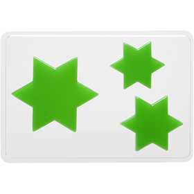 Stampo decorativo, stella, H: 6+8+10 cm, P: 9 mm, misura 14,9x22 cm, 1 pz [HOB-78637]