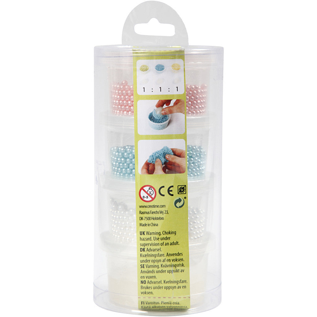 Pearl Clay® , colori asst., 3x25+38 g, 1 set [HOB-78725]