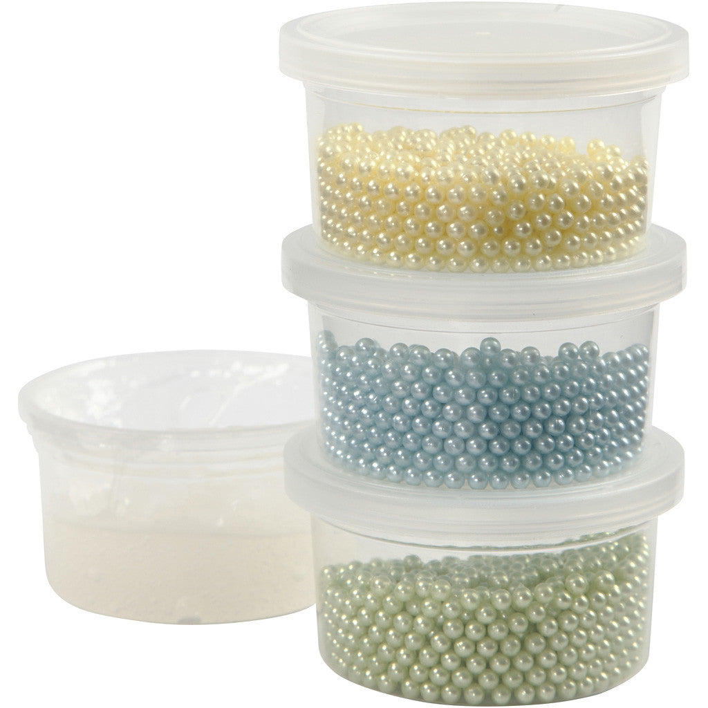Pearl Clay® , colori asst., 3x25+38 g, 1 set [HOB-78726]