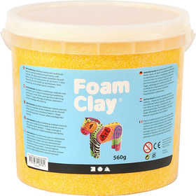 Foam Clay® , giallo, 560 g/ 1 secch. [HOB-78824]