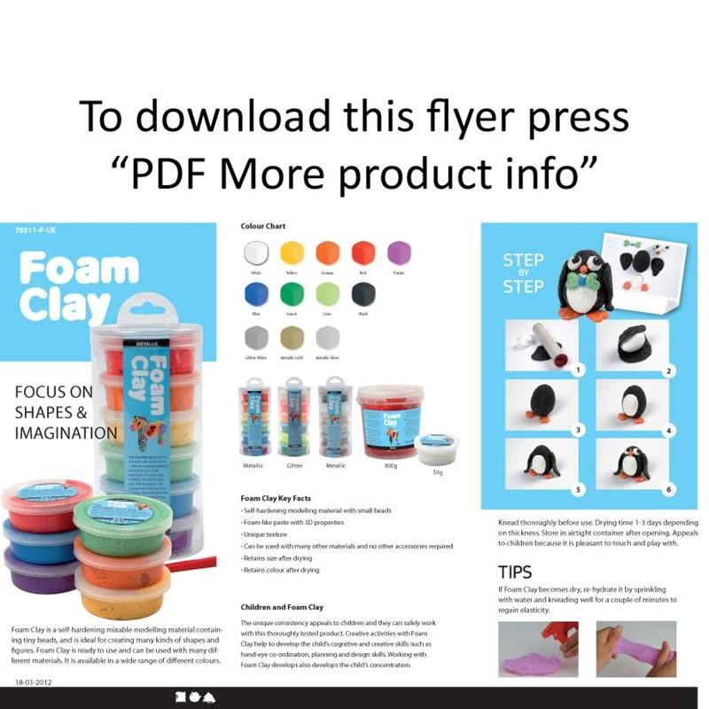 Foam Clay® , giallo neon, 560 g/ 1 secch. [HOB-78829]