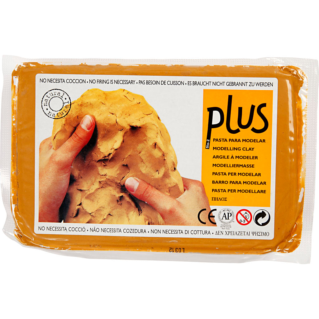 Argilla Autoindurente, giallo ocra, 1000 g/ 1 conf. [HOB-789020]
