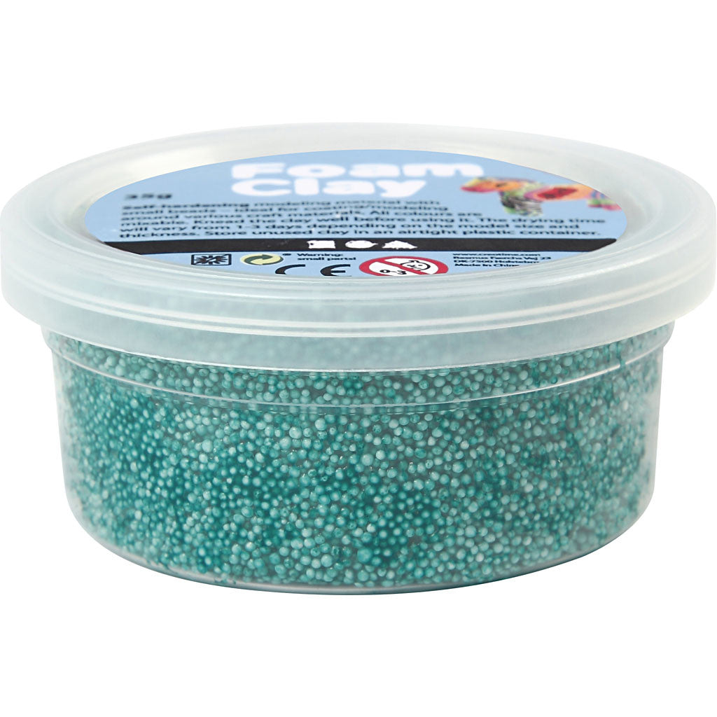 Foam Clay® , verde scuro, 35 g/ 1 vasch. [HOB-78954]
