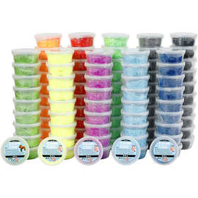 Foam Clay® , colori asst., 10x10 vasch./ 1 conf. [HOB-789569]