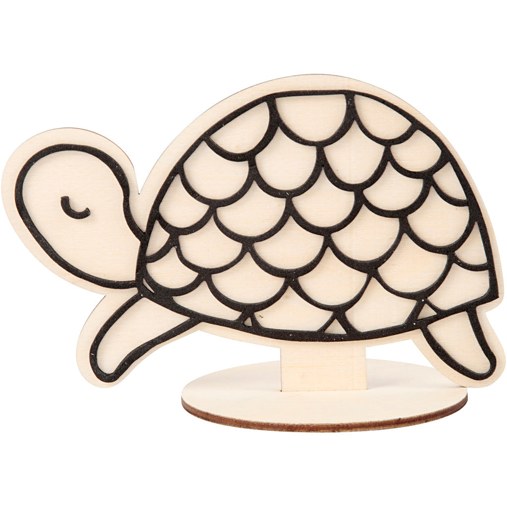 Decoration Figure, turtle, H: 10 cm