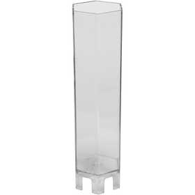 Stampo per candela, esagonale, misura 170x53 mm, 1 pz [HOB-79222]