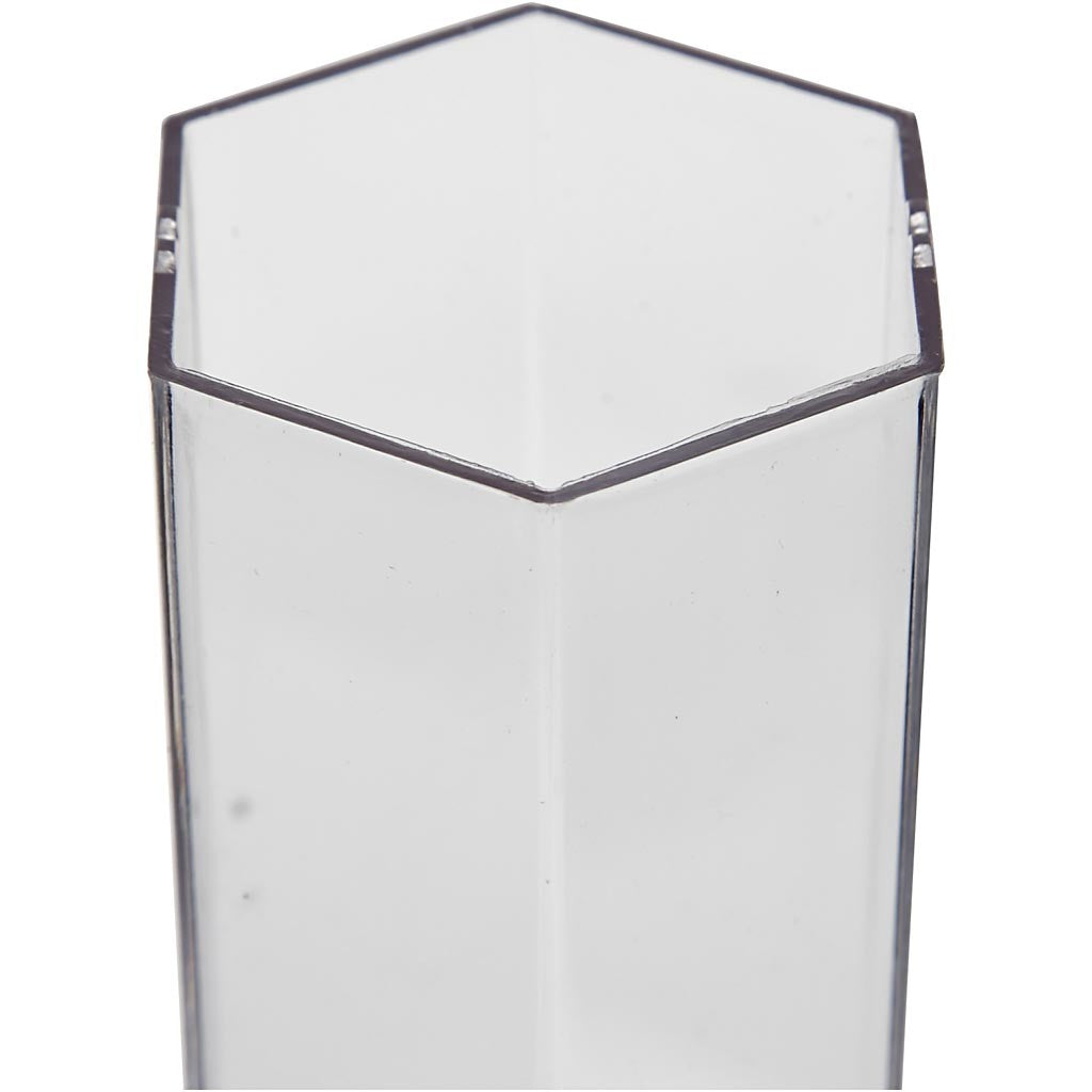 Stampo per candela, esagonale, misura 170x53 mm, 1 pz [HOB-79222]