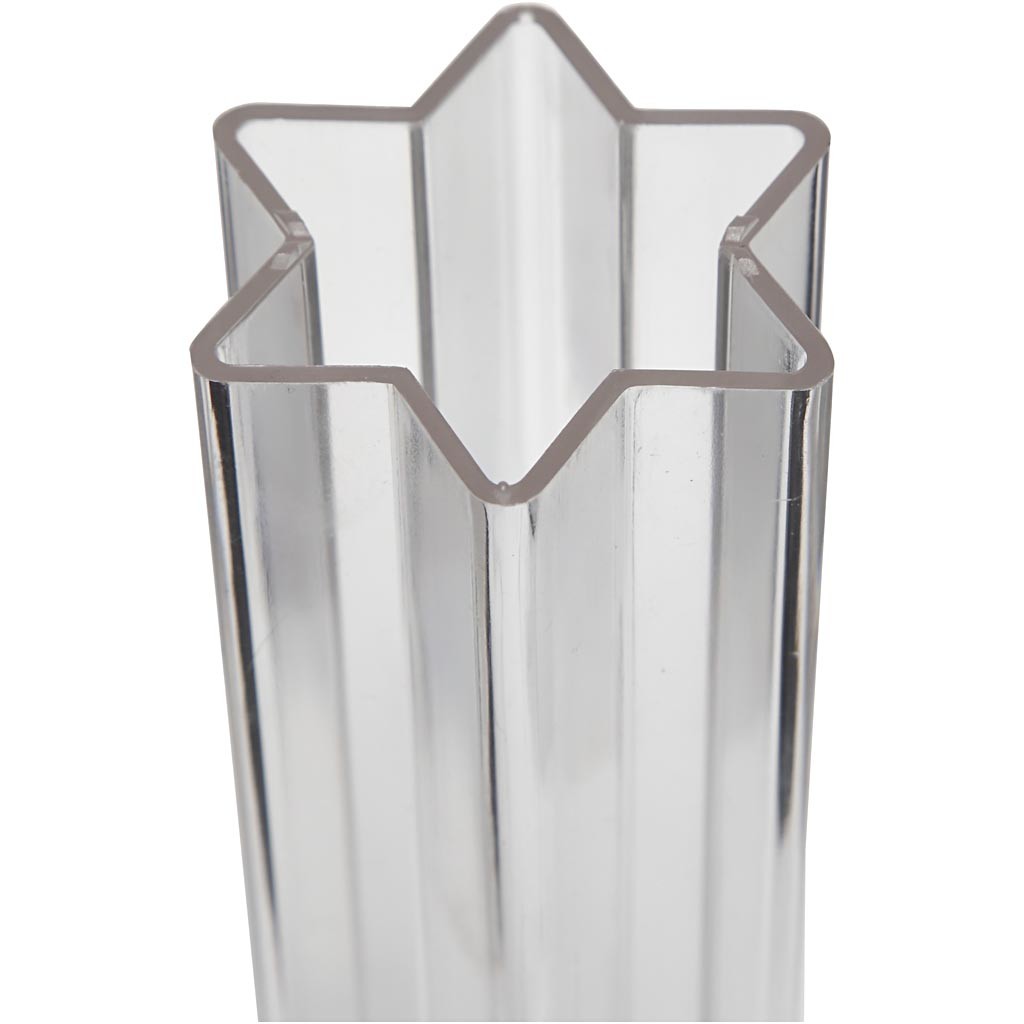 Stampo per candela, Stella a sei punte, misura 220x55 mm, 1 pz [HOB-79232]