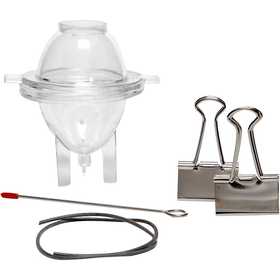 Stampo per candela, uovo, H: 65 mm, diam 47 mm, 1 pz [HOB-79248]