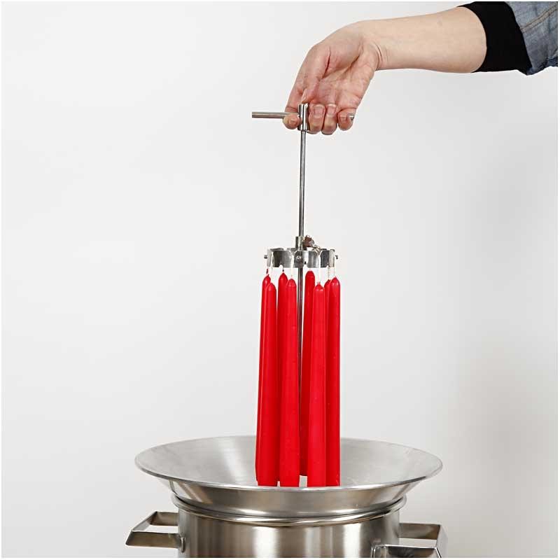 Supporto per candele a immersione, L: 35 cm, diam 9 cm, 1 pz [HOB-79280]