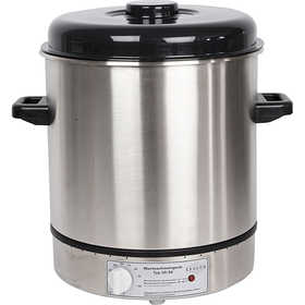 Pentola per la fusione della cera, dim. 30, H: 50 cm, P: 29 cm, diam 45 cm, 1 pz [HOB-79291]