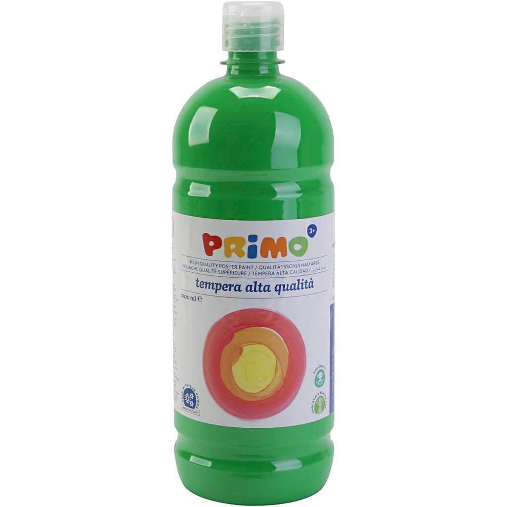 Pittura Tempera Opaca, verde, 1000 ml/ 1 bott. [HOB-642164]