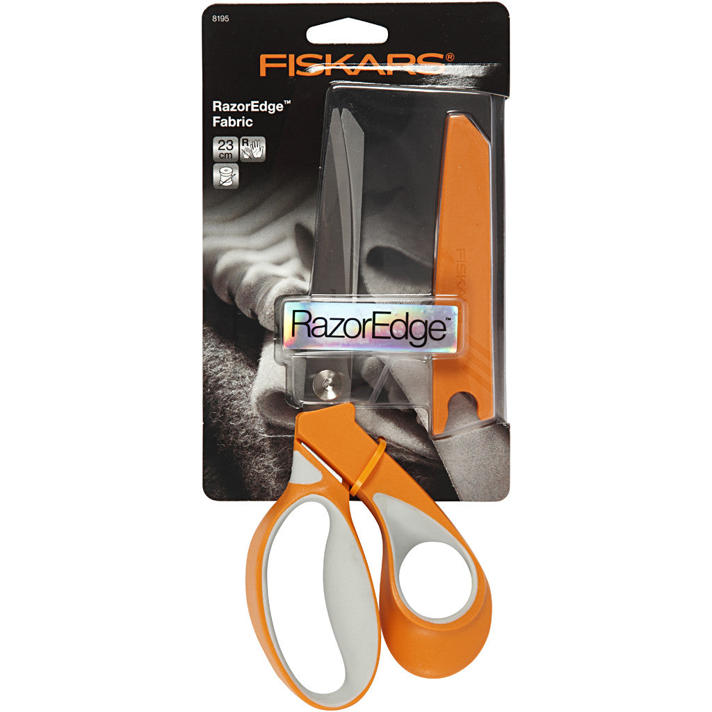 Fiskars Fabric RazorEdge Softgrip®, L: 23 cm, 1 pz [HOB-8195]