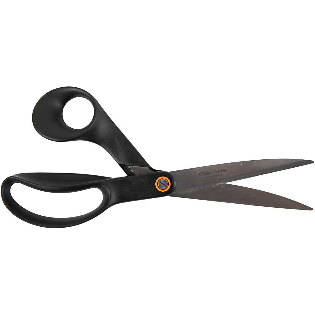 Fiskars Forbici Multiuso, L: 24 cm, destrimani, nero, 1 pz [HOB-839962]
