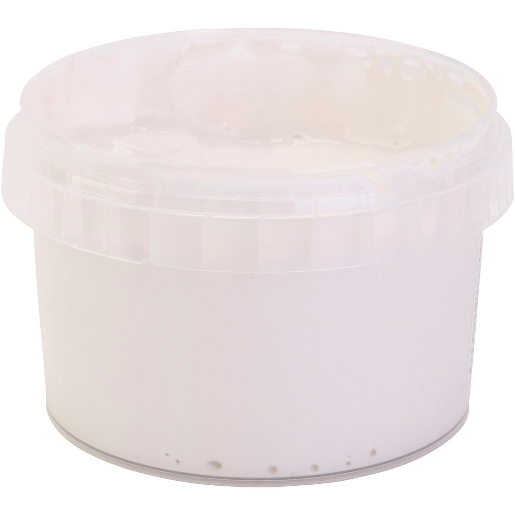 PRIMO Finger Paint, white, 250 ml/ 1 bottle