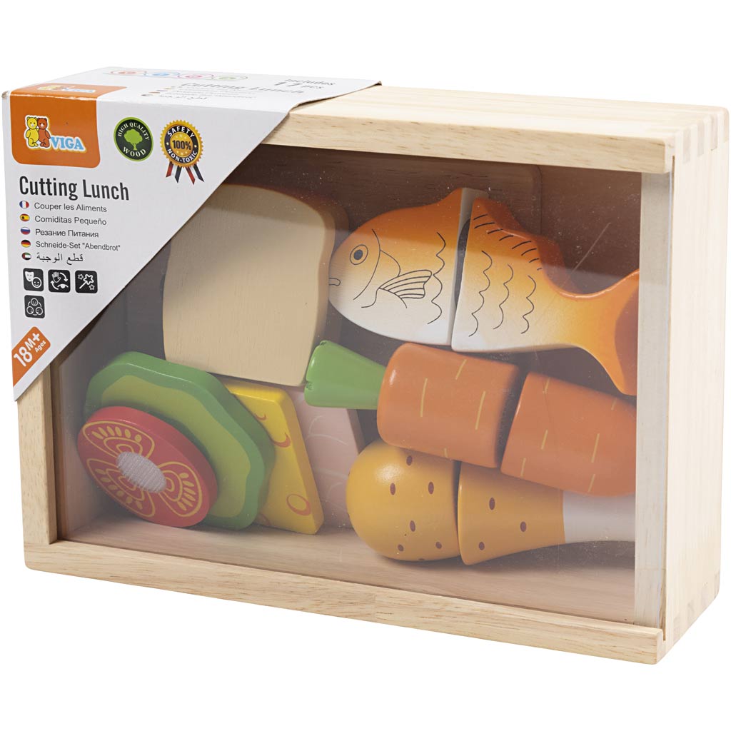 Cibo tagliabile VIGA per il pranzo al sacco , 17 parti/ 1 set [HOB-907714]