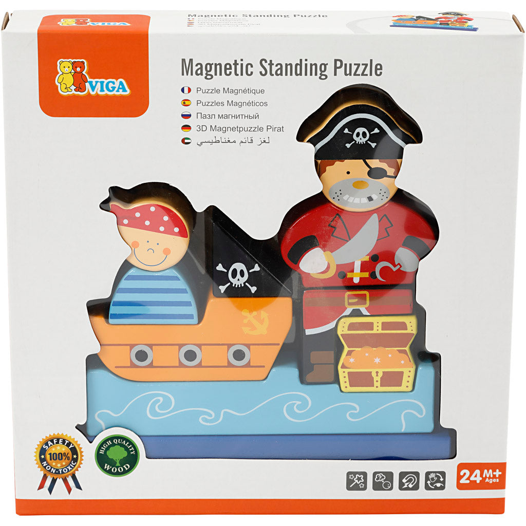 Puzzle 3D Magnetico VIGA, 1 set [HOB-907740]