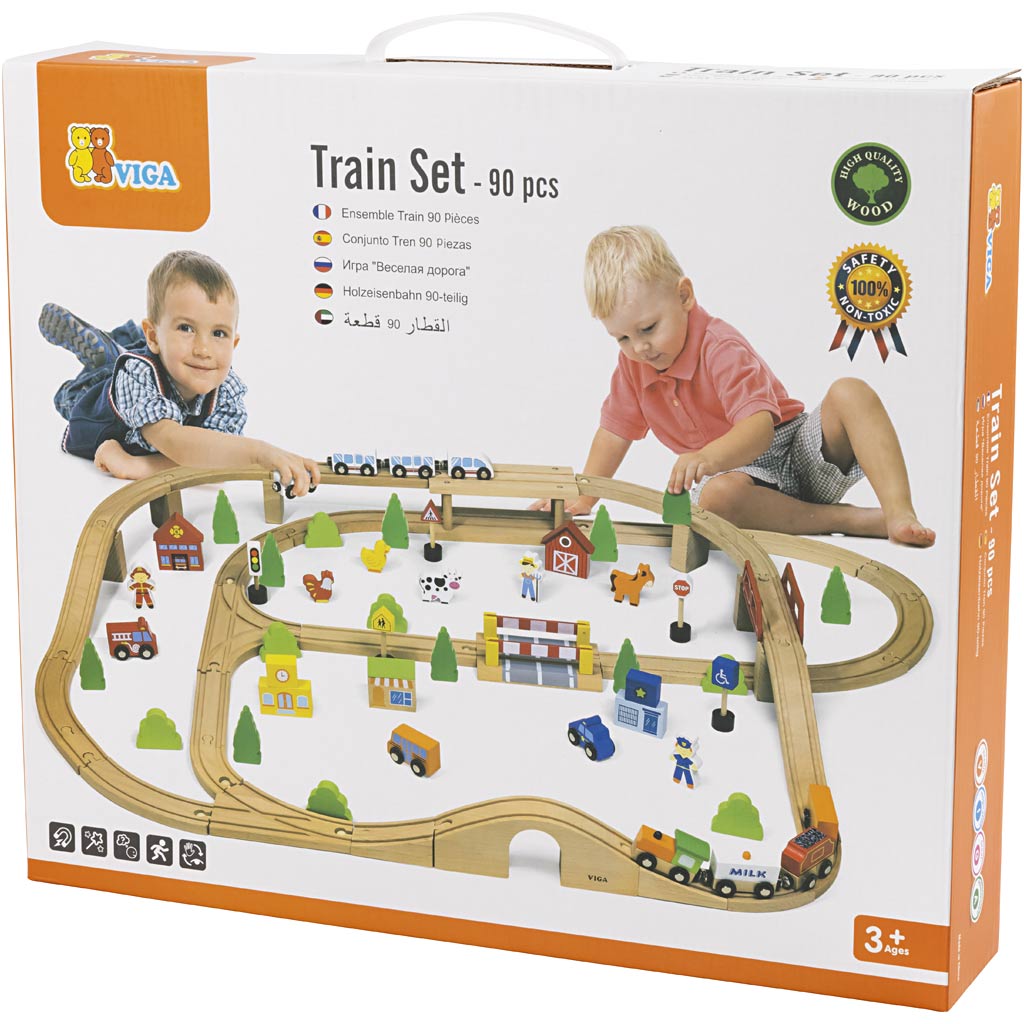 Ferrovia e città VIGA, 90 parti/ 1 set [HOB-907741]