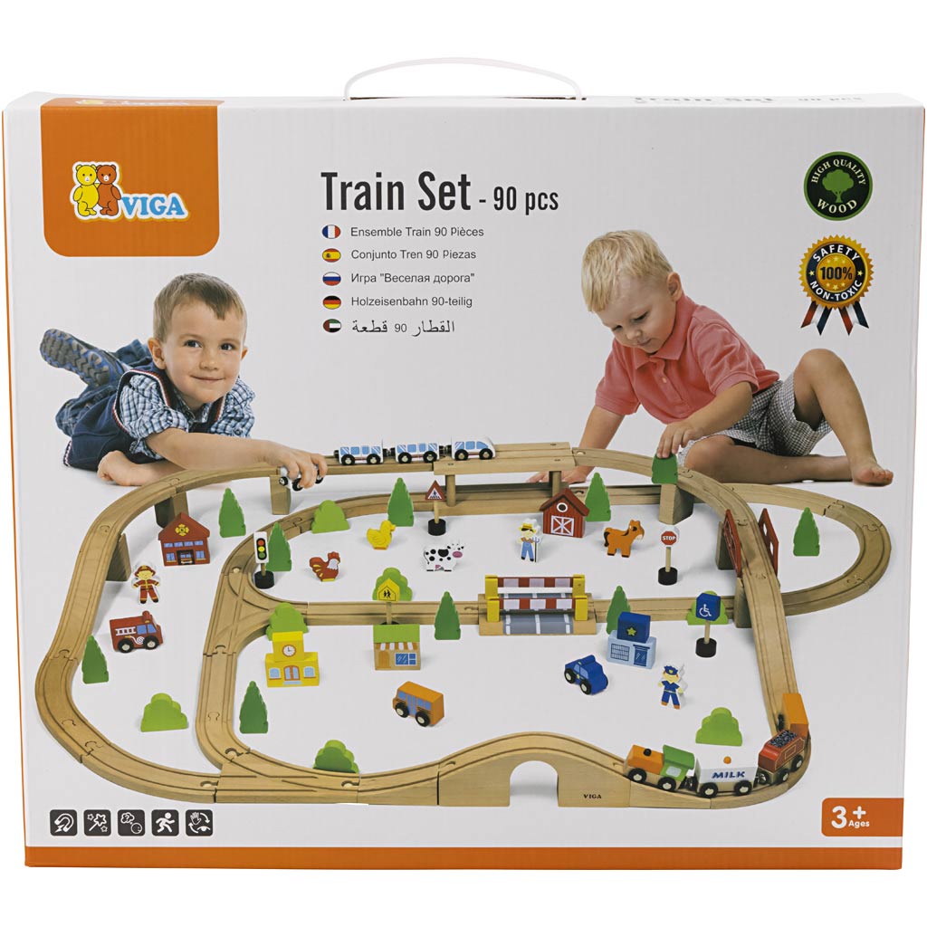 Ferrovia e città VIGA, 90 parti/ 1 set [HOB-907741]