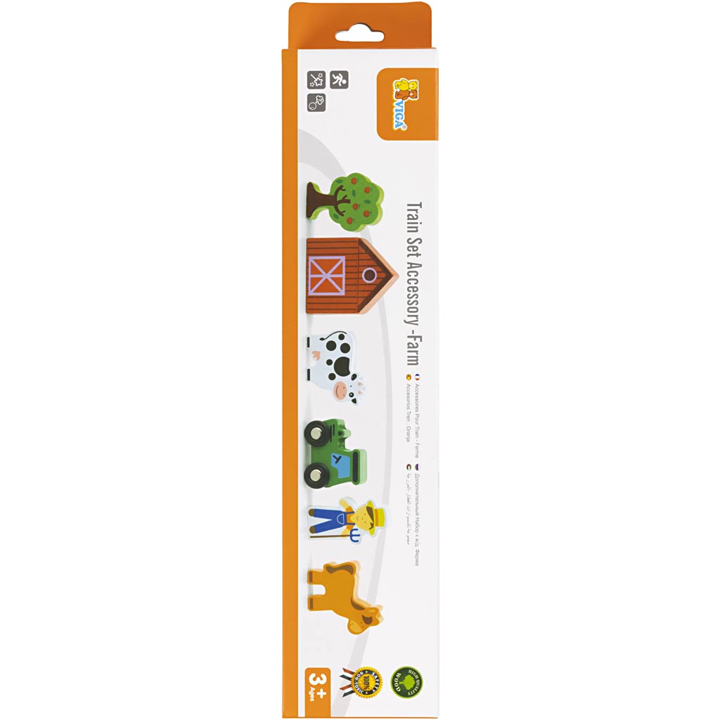 Accessori ferroviari VIGA , Fattoria, 6 parti/ 1 set [HOB-907742]