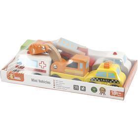 Mini auto VIGA, misura 7-9 cm, 6 parti/ 1 conf. [HOB-907756]