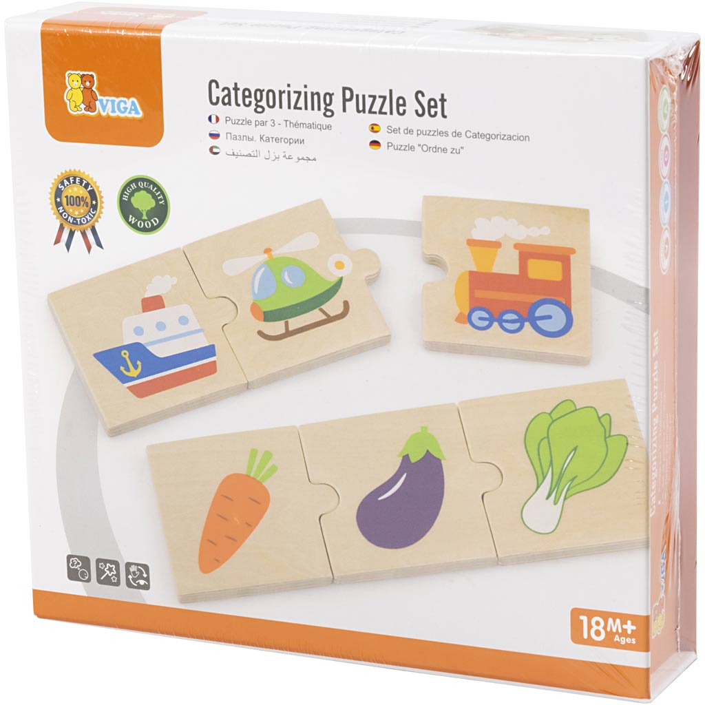 Puzzle VIGA, 8 parti/ 1 set [HOB-908547]