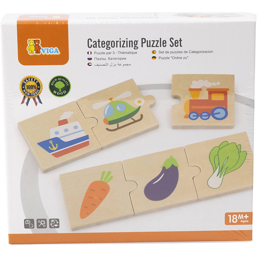 Puzzle VIGA, 8 parti/ 1 set [HOB-908547]