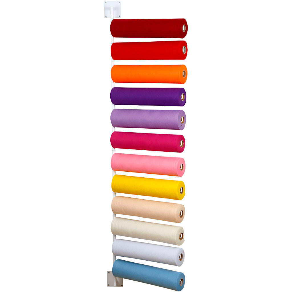 Rastrelliera da muro, H: 1550 mm, L: 450 mm, 1 set [HOB-93233]