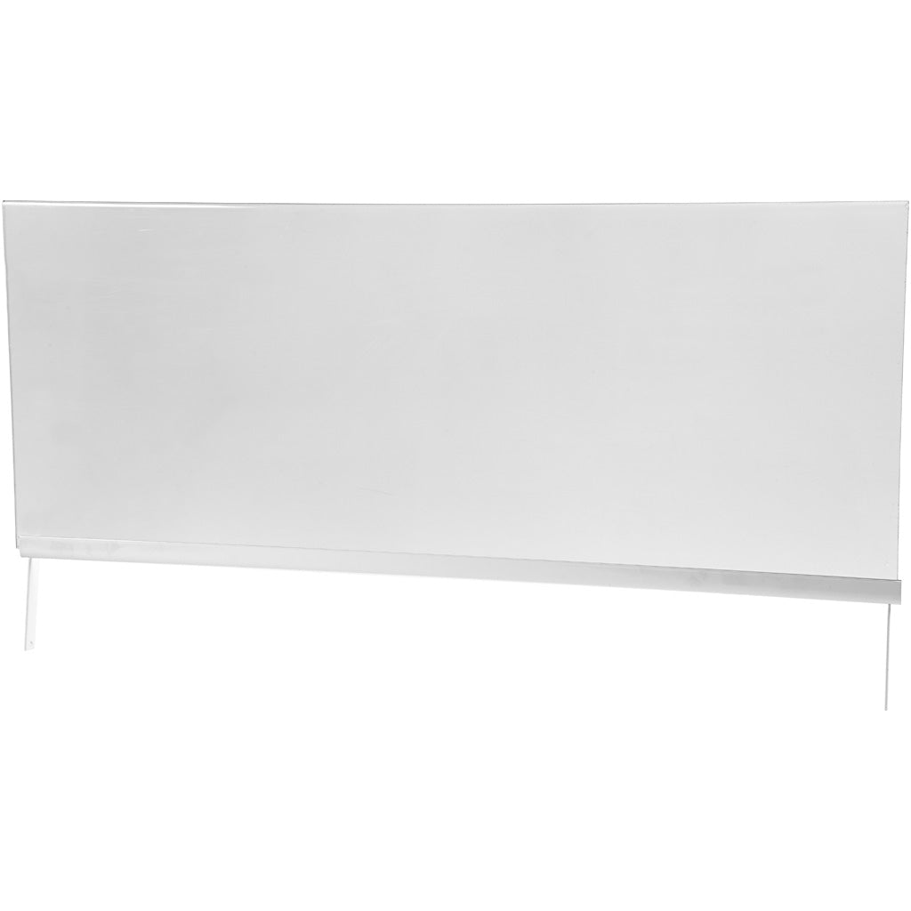 Porta cartello con base, H: 300 mm, L: 720 mm, 1 set [HOB-93245]