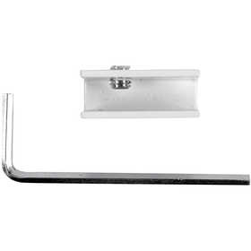 Giuntura, H: 22 mm, P: 11 cm, L: 32 mm, bianco, 1 pz [HOB-93269]