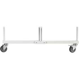 Base per espositore, H: 280 mm, P: 50 cm, L: 815 mm, bianco, 1 pz [HOB-93270]
