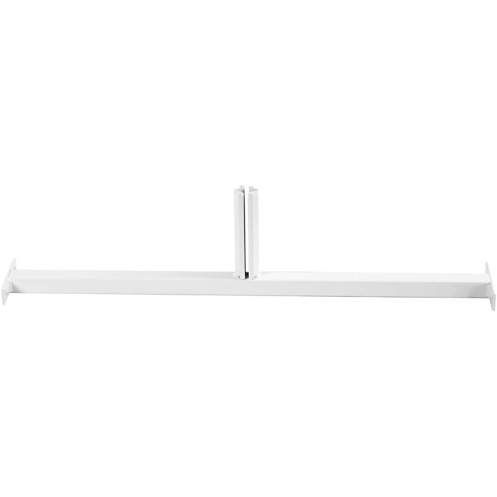 Telaio, H: 180 mm, P: 110 cm, L: 775 mm, bianco, 1 pz [HOB-93272]