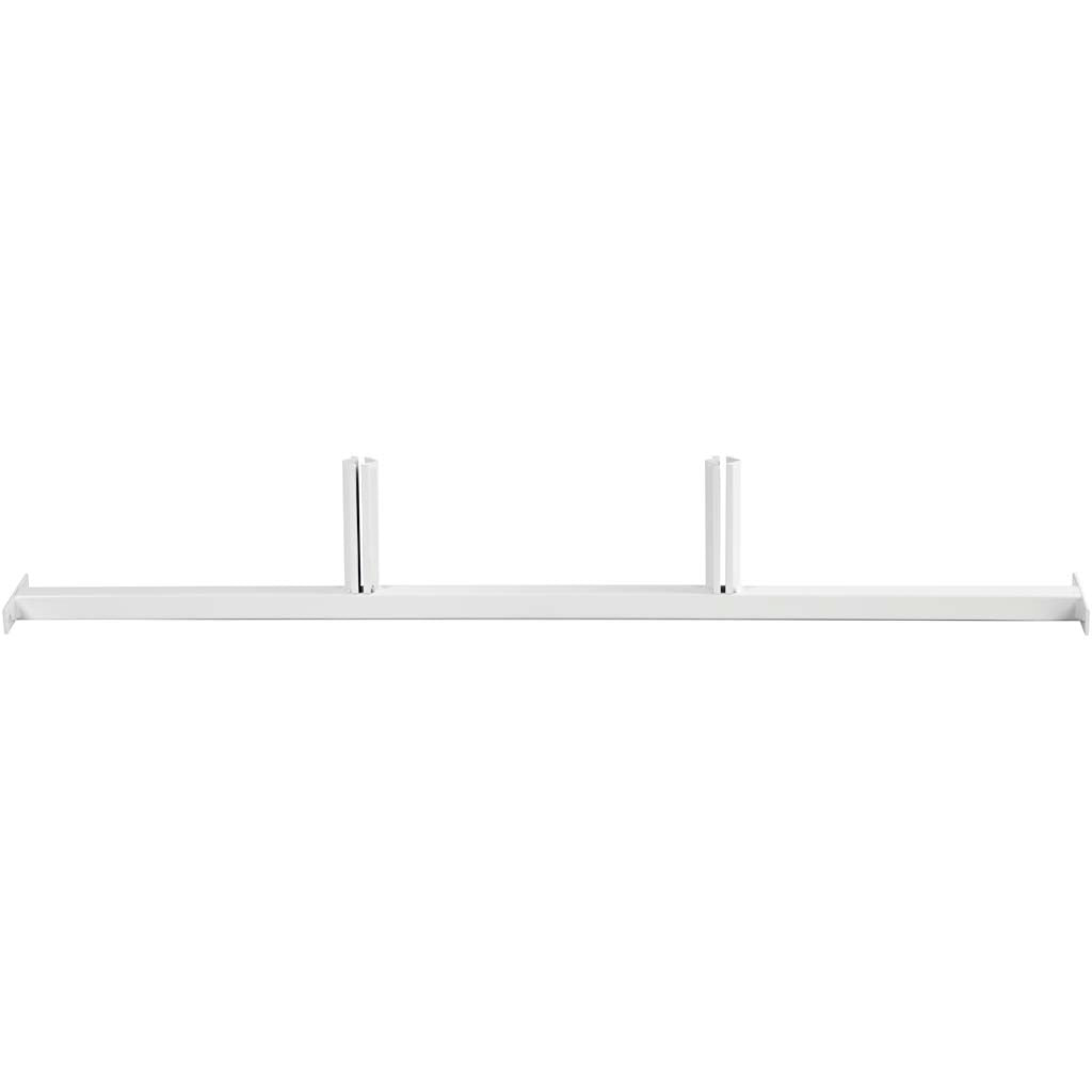 Telaio, H: 180 mm, P: 110 cm, L: 1173 mm, bianco, 1 pz [HOB-93273]