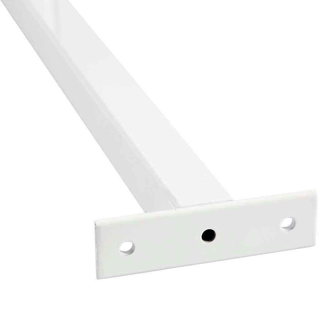 Telaio, H: 180 mm, P: 110 cm, L: 1173 mm, bianco, 1 pz [HOB-93273]