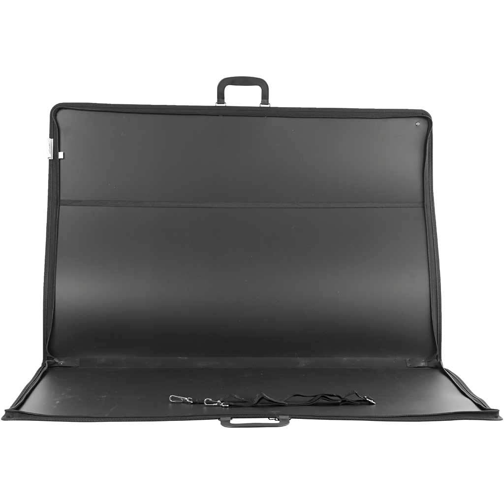 Cartella portfolio, A1, misura 92x62 cm, nero, 1 pz [HOB-95146]