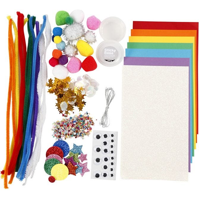 Assortimento creativo, Arcobaleno, 1 conf. [HOB-977441]