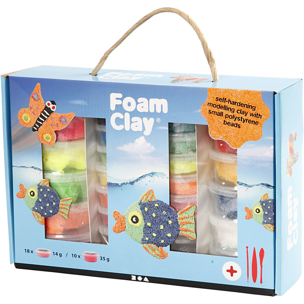 Cofanetto Regalo Foam Clay®, colori asst., 1 set [HOB-98112]